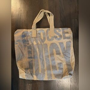 Authentic Juicy Couture tote bag